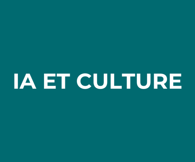formation intelligence artificielle pour la culture