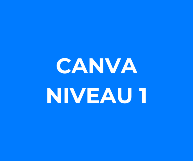 Formation Canva Niveau 1