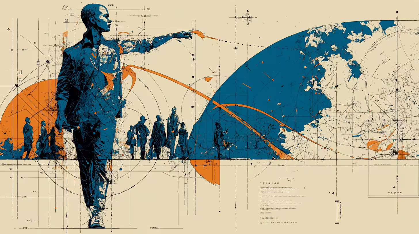 illustration accompagnement transition numérique - hocusbookus